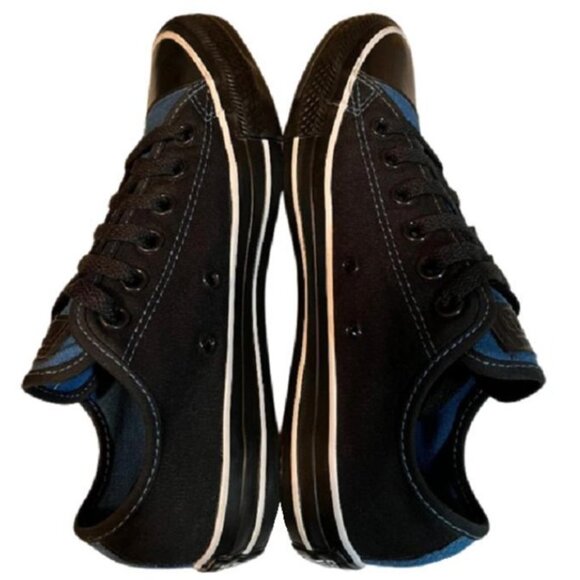 Thin Blue Line Converse Low Top Lace Up Sneaker - Picture 6 of 8